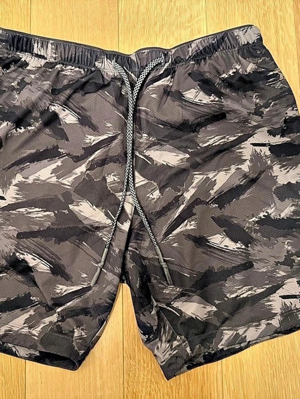 ASRV Tetra-Lite 5" Split Short Camo Black & Gray Medium